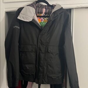 Burton Kids Black Raincoat